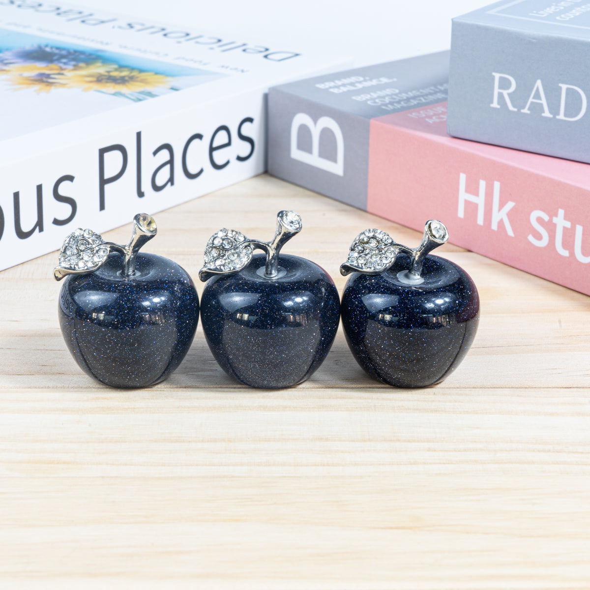 3cm Blue Sand Stone Apple In Bulk