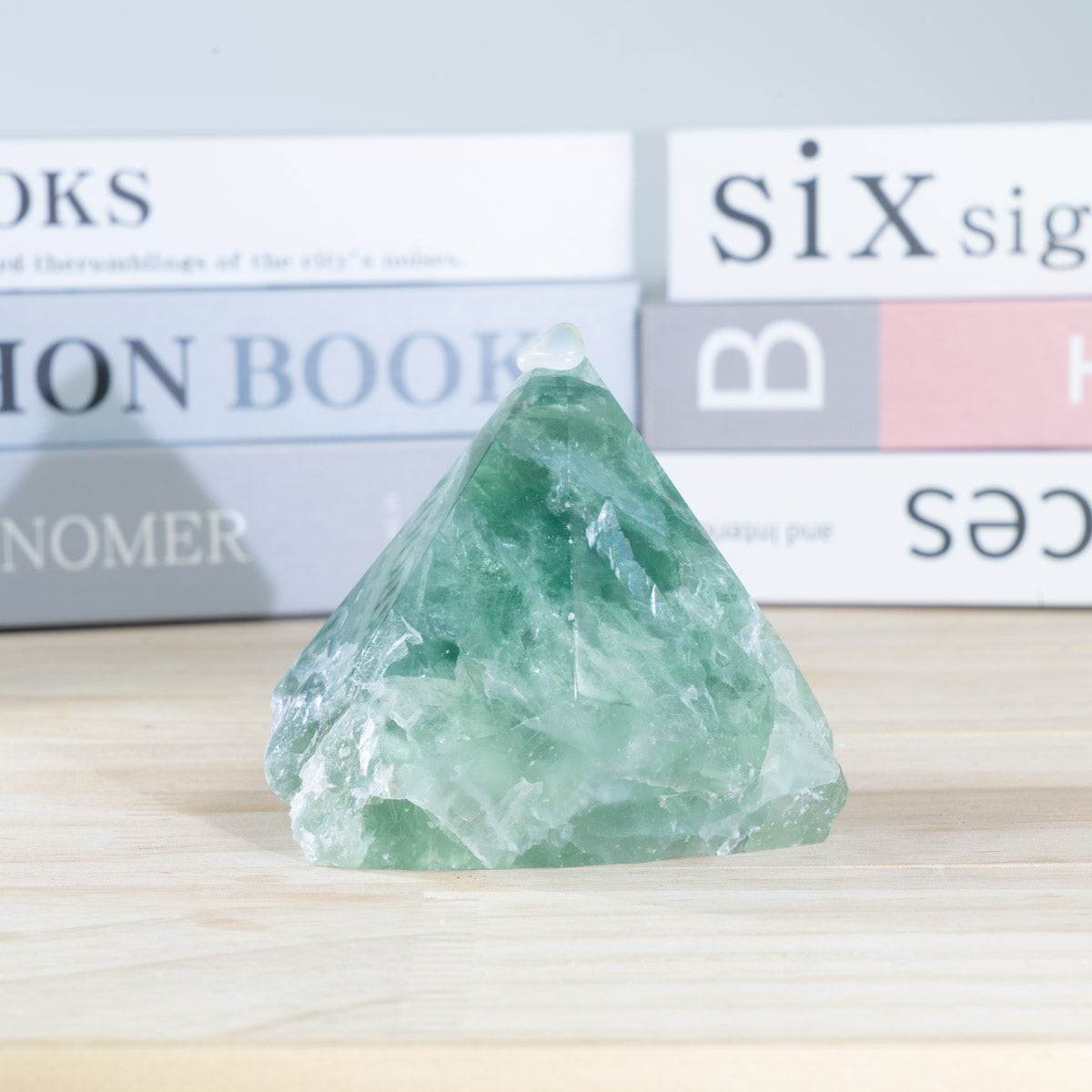 Green Fluorite Rough Stone Point In Bulk