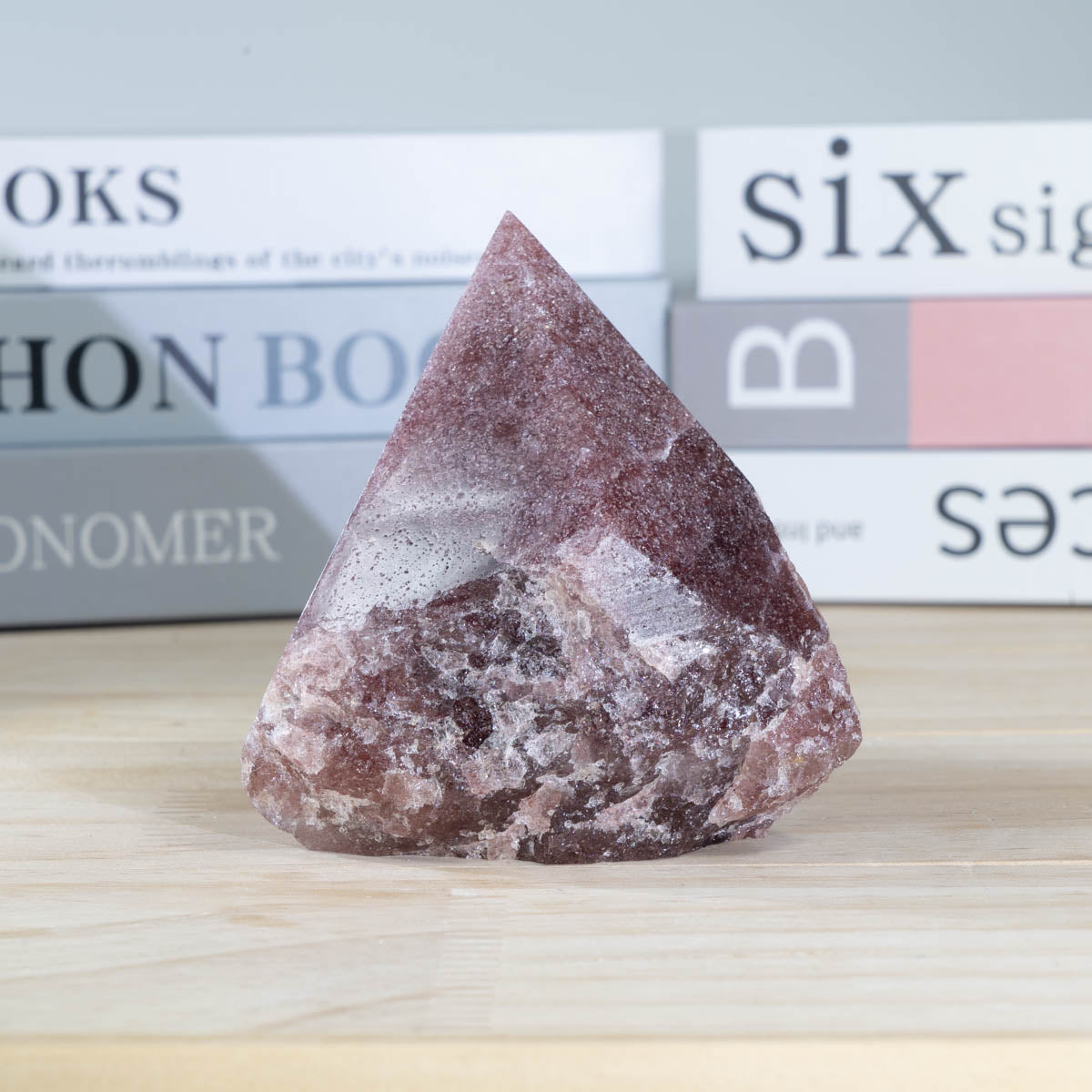 Strawberry Quartz Rough Stone Point In Bulk