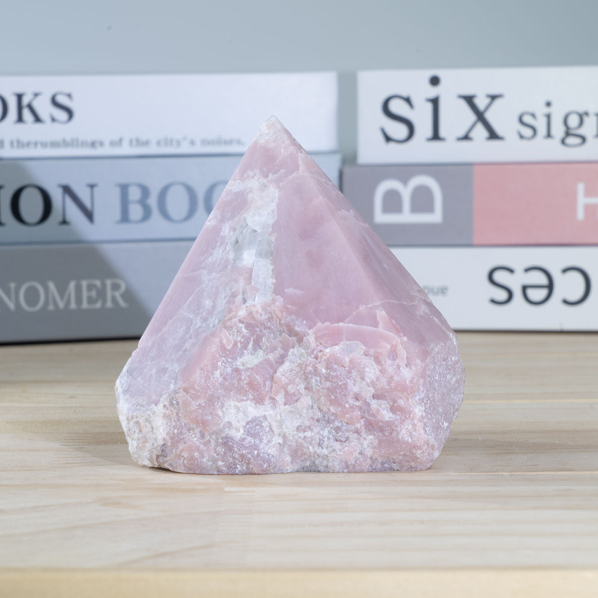 Pink Opal Rough Stone Point In Bulk