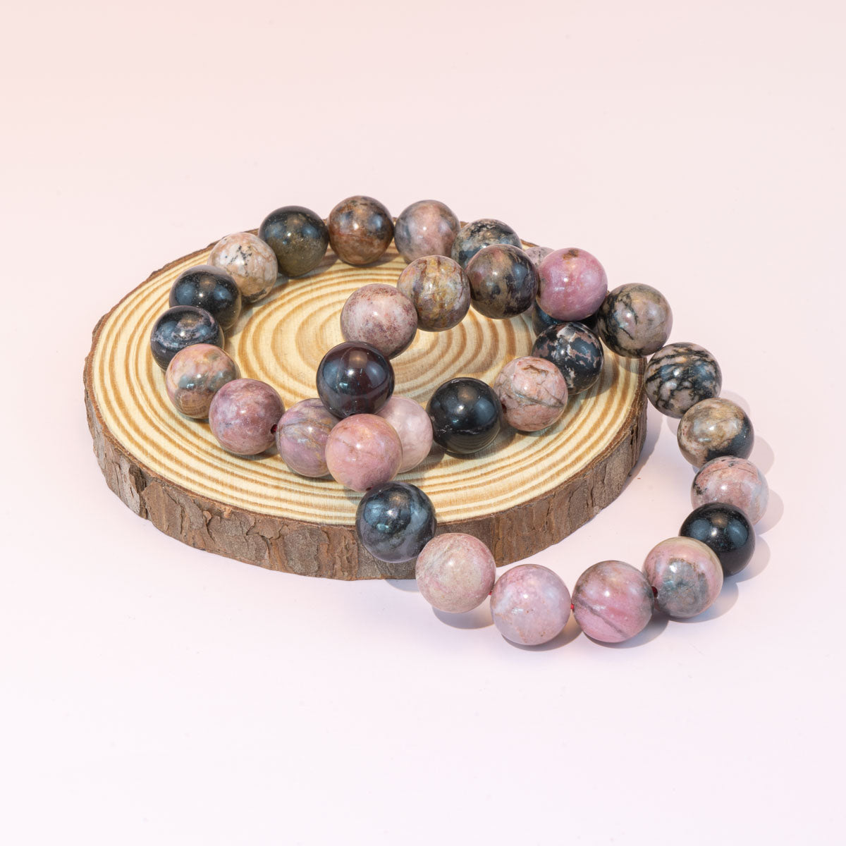 8mm Natural Rhodonite Bracelet Wholesale