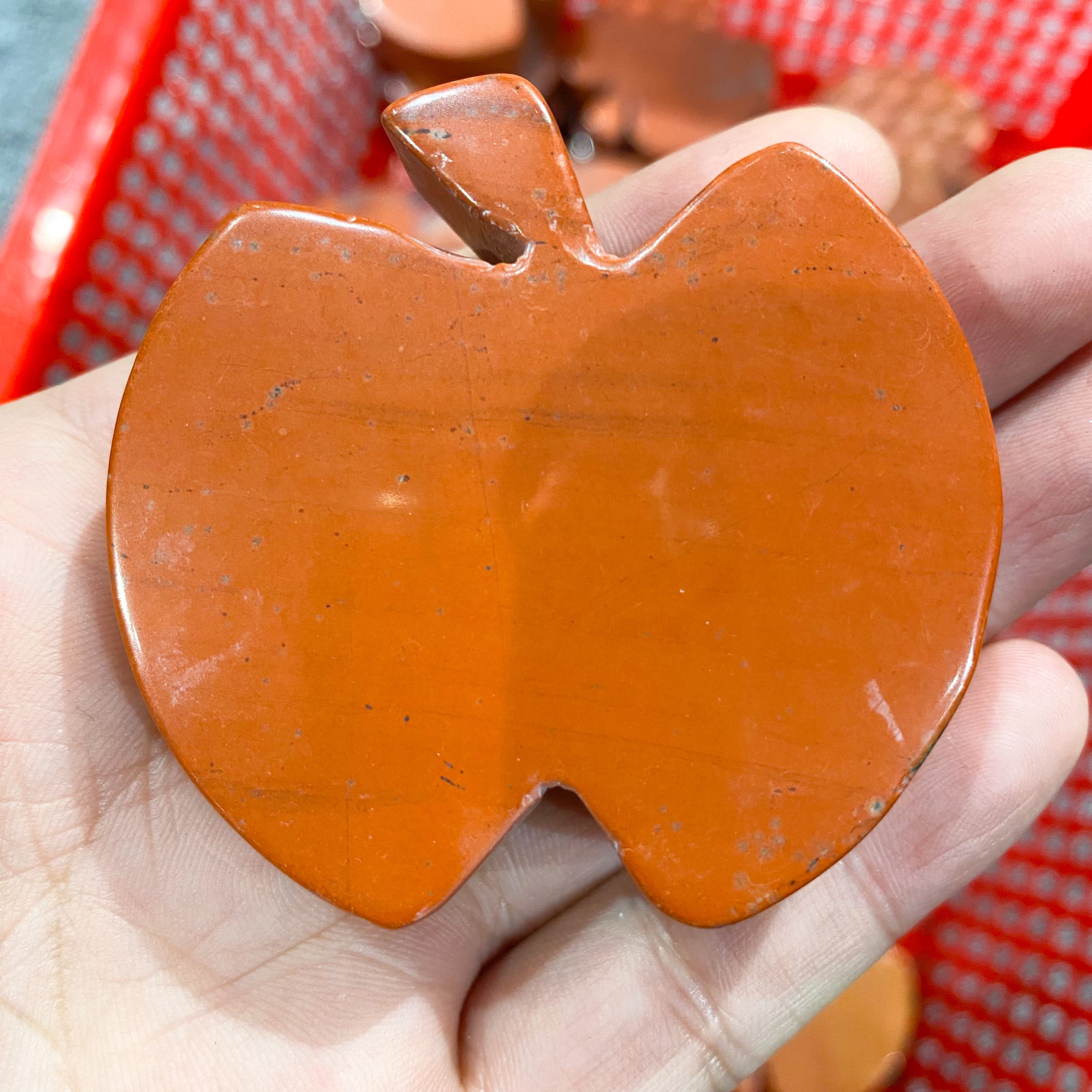 Red Jasper Apple Slices In Bulk