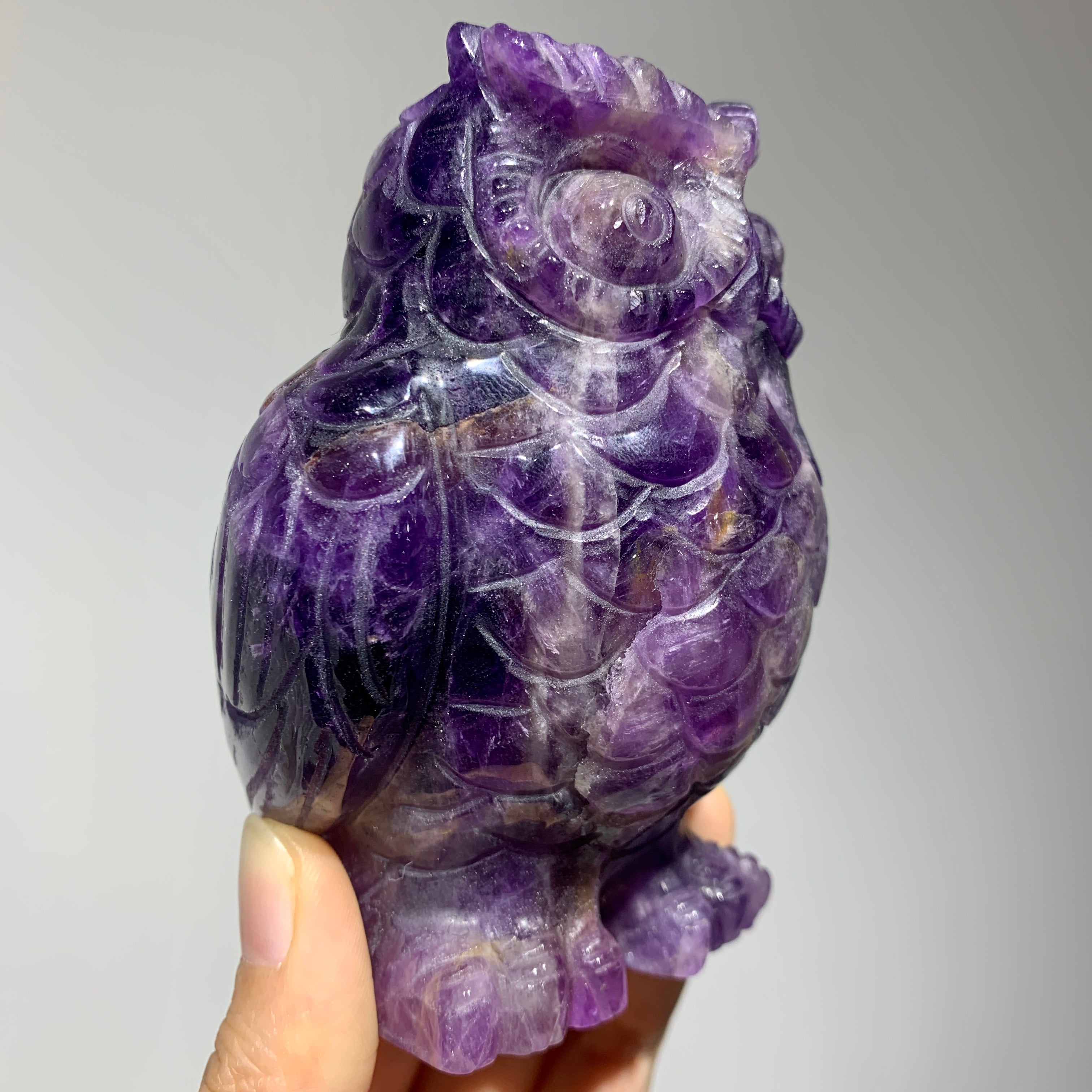 High-quality Dream Amethyst Owl