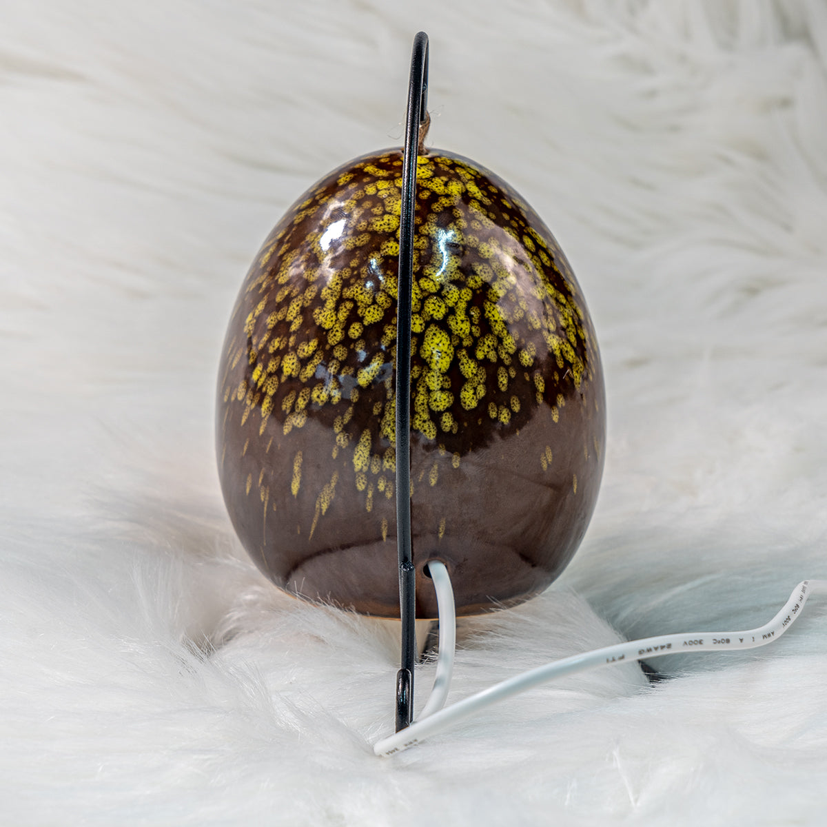 Brown Geode Dinosaur Egg  Lamp In Bulk